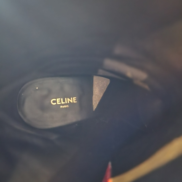 Authentic Celine Wedge Ankle Boot - Picture 6 of 9